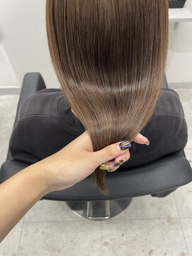 アオアクア バイ グルグル 小岩店(ao akua by GULGUL) 年末限定髪質改善トリートメント/グレージュブラウン