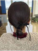 シニヨンヘアセット 【わさだBOOM吉岡】