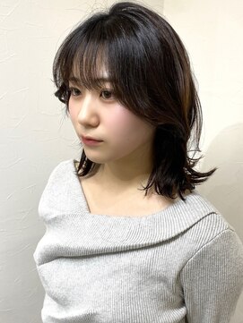 クレム 博多駅店(ChLem) ミディアム　くびれ巻き　髪質改善