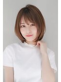 【GEEKS渋谷】ヌーディーベージュ/春カラー/レイヤーボブ/ウルフ