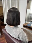 縮毛矯正・ナチュラルボブ