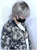 【立体感バツグン】ホワイトシャドールーツ×ブリーチ４回