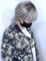 ブレイズヘアー(BLAZEhair)&nbsp;【立体感バツグン】ホワイトシャドールーツ×ブリーチ４回