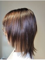 松本平太郎美容室 国立店&nbsp;ショートウルフ×酸性ストレート×イノアカラー