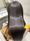 アース コアフュールボーテ 上尾店(EARTH coiffure beaute)の写真/上尾★極上ストレート剤で真っ直ぐになりすぎない自然な艶髪♪思わず触れたくなる毛先まで潤う仕上り