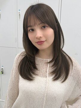 アイトーキョーエス 渋谷(AI TOKYO S) ミディアムレイヤーカット