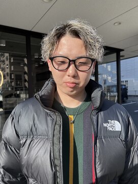 髪屋 紬 メンズ/メンズパーマ/メンズカット/波巻きパーマ