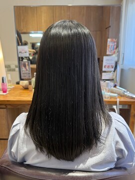 ネオリーブニコ 大井町店(Neolive Nico) グレージュ　透明感　暗めカラー