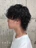 【メンズ限定】カット+パーマ　￥17,820 → ￥12,500