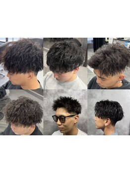 <京成八幡駅徒歩5分>パーマ初心者大歓迎!どんなシーンにも合う理想のお洒落パーマ[本八幡/京成八幡/メンズ]