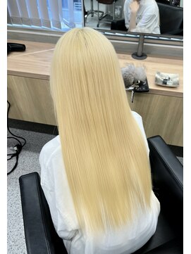 ペレ 渋谷(PELE) くびれヘア/アプリコットオレンジ/夏のヘアアレンジ/渋谷