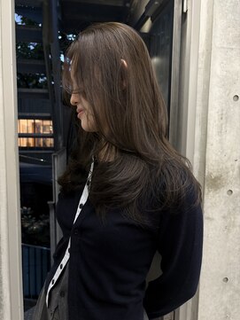 キーチェ 梅田中崎町(keych) レイヤーカット/ミディアムレイヤー/髪質改善/顔まわりカット