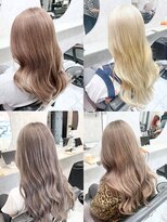 カミイロ(kamiiro)&nbsp;ミルクティー/ブロンド/グレージュ/ダブルカラー/トリプルカラー