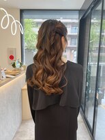 シアエミュー 新越谷店(SHEER emu)&nbsp;ツインハーフアップ