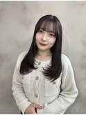 カシスラベンダー×レイヤースタイル