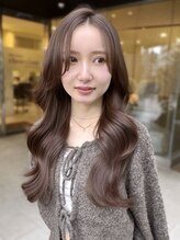 ハピネス クローバー 八木店(Happiness CLOVER)&nbsp;髪質改善と組みあわせた艶髪レイヤー/透明感カラー