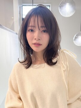 ロンドエニカ 大宮(Lond enika) 大人ガーリー/ダークアッシュ/似合わせ/レイヤーショート☆202