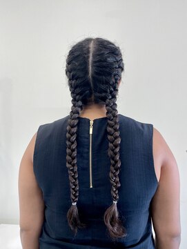 ヘアサロン ムク(HAIR SALON.MuKu) French braids フレンチブレイズ