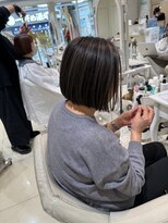 クレア 上大岡(CREA)&nbsp;白髪ぼかしハイライト縮毛矯正ダブルカラー髪質改善30代40代50代