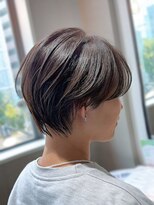 アーツ 茅ヶ崎(arts) ショートカット20代30代40代前髪あり面長丸顔ショートボブ