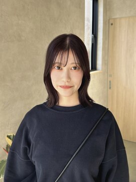 ヌーク(nook.) 着物ヘア/大人ガーリー/ダークアッシュ/似合わせカット/佐賀