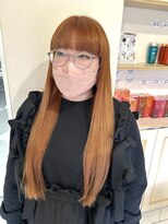 カペリベラ CapelliBella 香里園店&nbsp;オレンジカラー/オレンジベージュ/アプリコットカラー