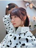 ミディアム/韓国風/レイヤーカット/顔回りカット/柏駅