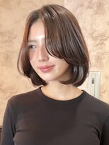 ロンド 銀座(Lond)&nbsp;☆春日☆ニュアンスウルフワンホンレイヤーダークブルーボブ123