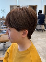 メンズ カノエ 山口小郡店(Men’s CANOE) シースルーマッシュ襟足あり
