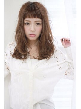 ワーフ ウエスト イタミ(wharf west itami) 【wharf west itami】ベージュカラー×ゆるふわカール