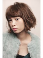 ノラジャーニー(NORA Journey)&nbsp;【NORA Journey】外国人風★ラフルーズな背伸びボブ★