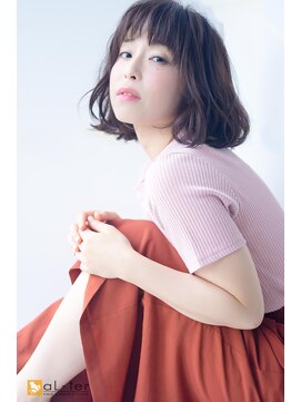 アルターリアン(aL ter LieN) 【aL-ter LieN】ふんわりワンカールの柔らかボブ☆ TAKU