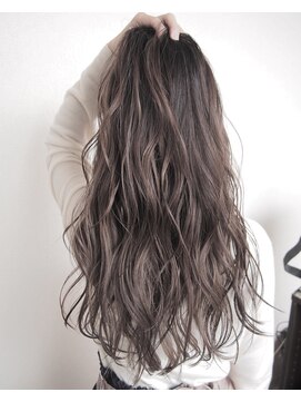 トーク 伊丹本店(TAL'KE) TAL'KE/グレー×バレイヤージュ3Dカラー_233