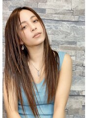 大人可愛い☆髪美人ストレートヘアー　髪質改善　Cカール