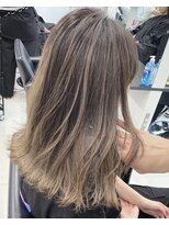 アライブ キチジョウジ(ALIVE Kichijoji)&nbsp;ALIVE吉祥寺 デザインカラーバレイヤージュ外ハネボブローライト