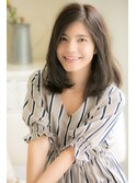 カッコ可愛いニュアンスボブ