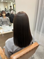 シェノン 武庫之荘(CHAINON) 髪質改善ストレート/似合わせカット／アースカラー/くびれヘア