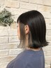 【オシャレをプラス☆】全体カラー＋インナーカラー （サイド）￥11550