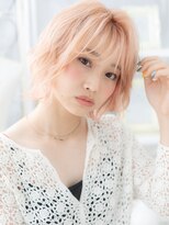 モッズヘア 越谷(mod's hair) 外国人風ハイライトこっくりピンクベージュc5越谷10代20代30代