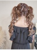 ふわふわツインテール