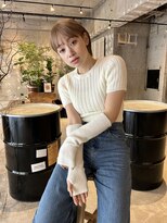 ムード カナザワ(mood kanazawa)&nbsp;あごライン甘めナチュラルボブ