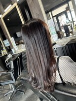 アローズ 荒尾店(arose)&nbsp;艶髪カラー 30代40代 ハイライト インナーカラー