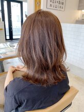 オートル 綱島店(AUTRE by FUGA hair)&nbsp;マロンベージュ/ツヤカラー＊くびれミディ