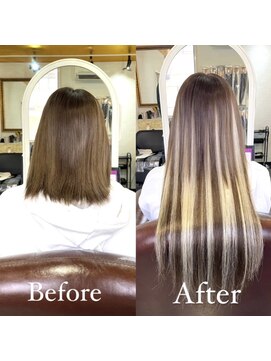 プルクローム(PULL CHROME) 【PULL EXTE】メッシュ/ホワイトエクステ/ハイトーンエクステ