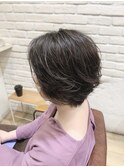【MAGIC 小名木】丸みショートパーマスタイル