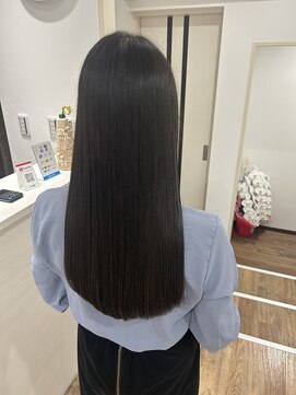 シネマ 祇園(CINEMA) 梅雨対策◎髪質改善ストレート