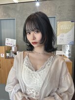 ブランシェ 小牧店(BRANCHE) ☆ブルーブラック、ウルフレイヤーボブ☆ ブランシェ小牧具志