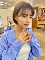 エニ 自由が丘(ENi)&nbsp;マチルダボブ/ピンクベージュ/インナーグレージュ[自由が丘駅]