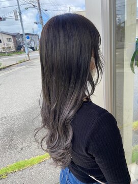 カーラ エクステンション(cara extension) シルバーグラデーション