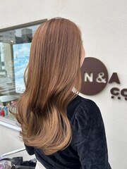 ゆるふわウェーブ艶髪ロング　髪質改善カラー #13
